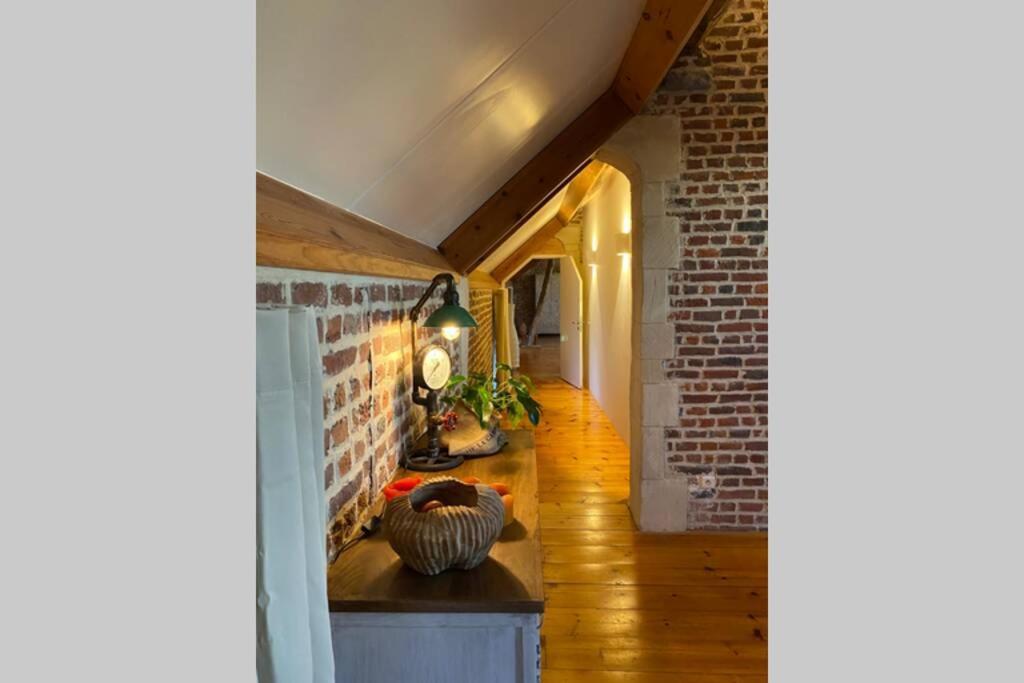 Charmant appartement dans une ancienne ferme Nivelles Extérieur photo