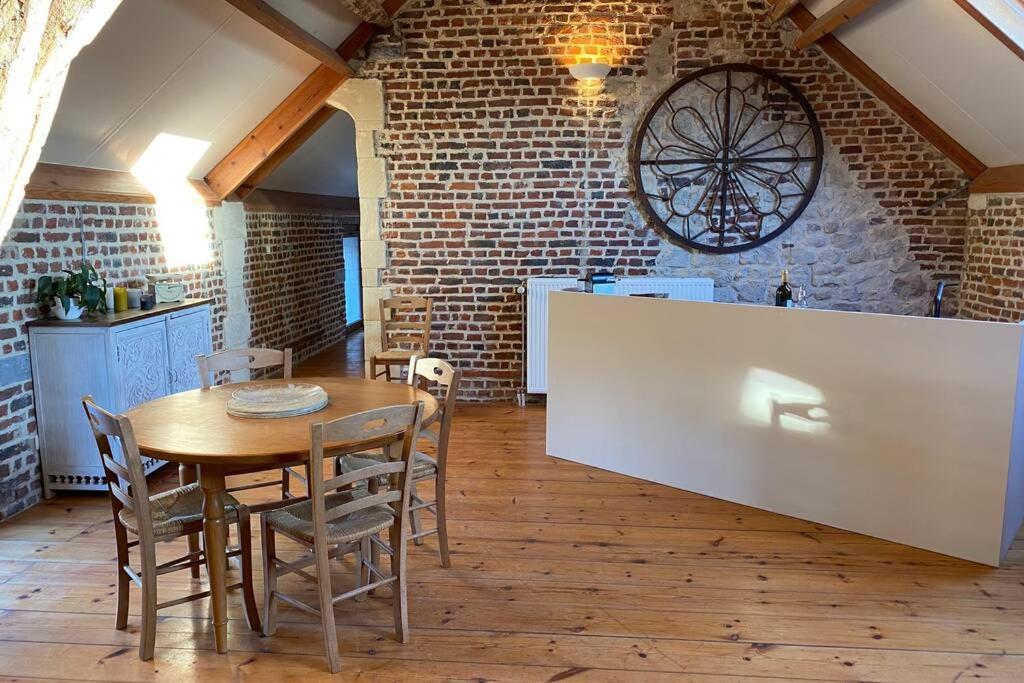 Charmant appartement dans une ancienne ferme Nivelles Extérieur photo