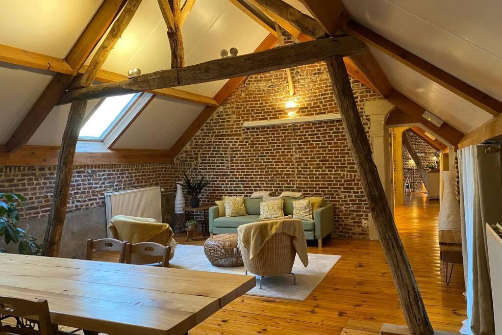 Charmant appartement dans une ancienne ferme Nivelles Extérieur photo