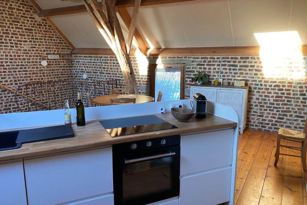 Charmant appartement dans une ancienne ferme Nivelles Extérieur photo